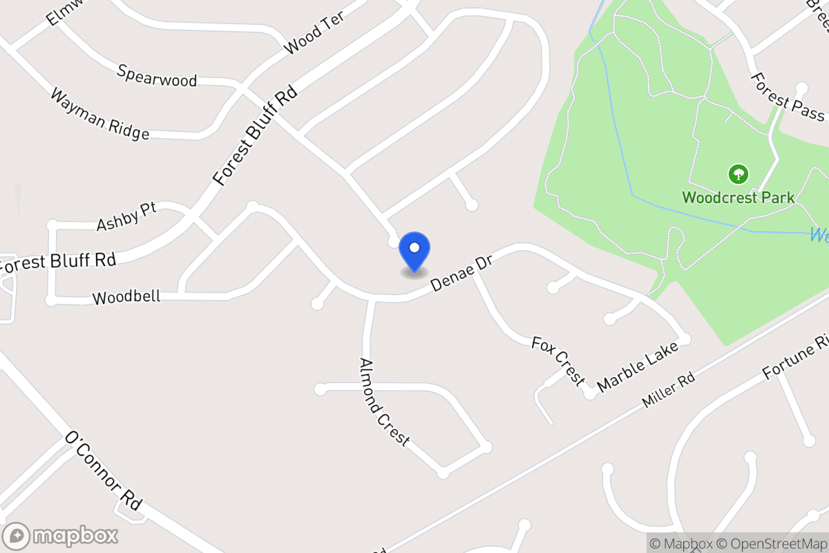 Map of 11110  Denae Dr