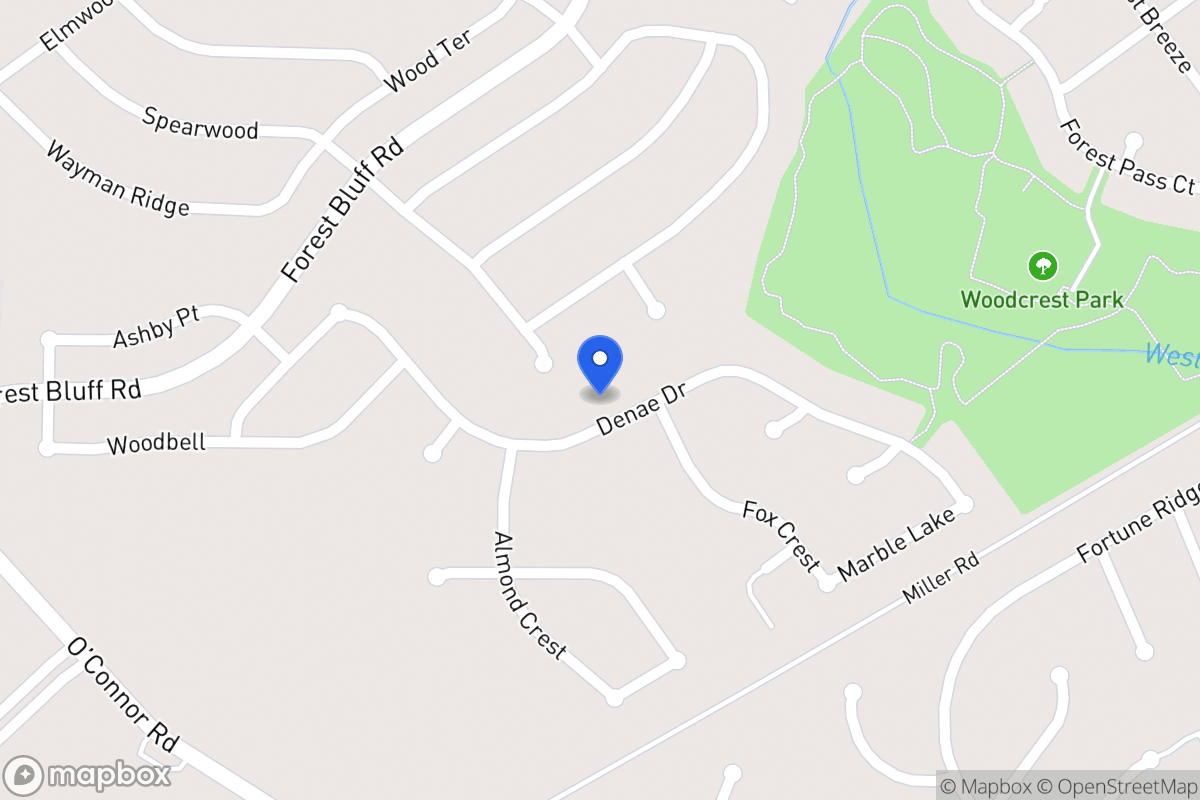 Map of 11106  Denae Dr