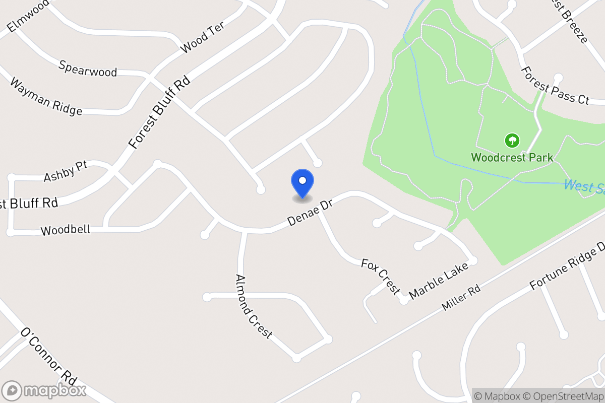 Map of 11102  Denae Dr