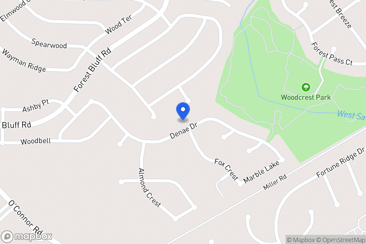 Map of 11100  Denae Dr