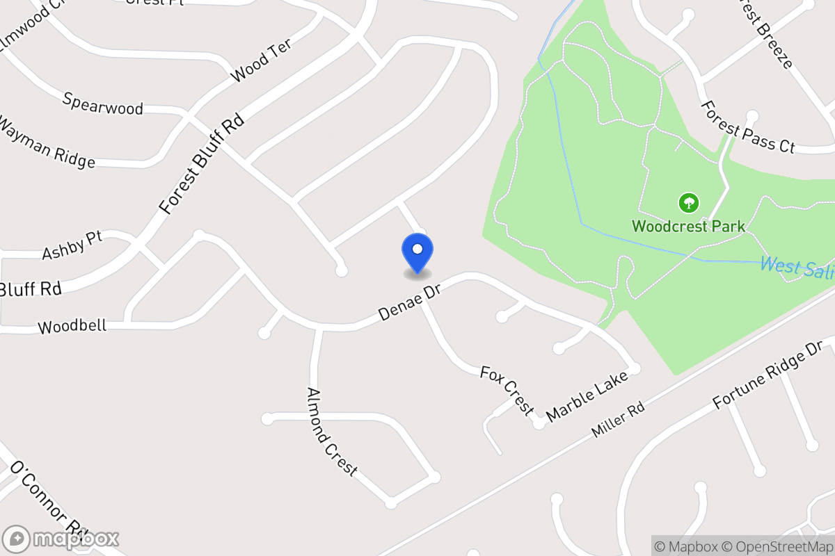 Map of 11024  Denae Dr