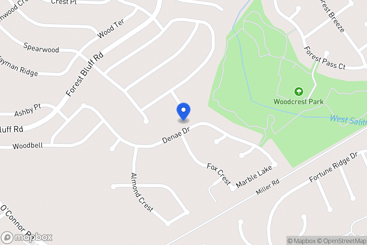 Map of 11022  Denae Dr