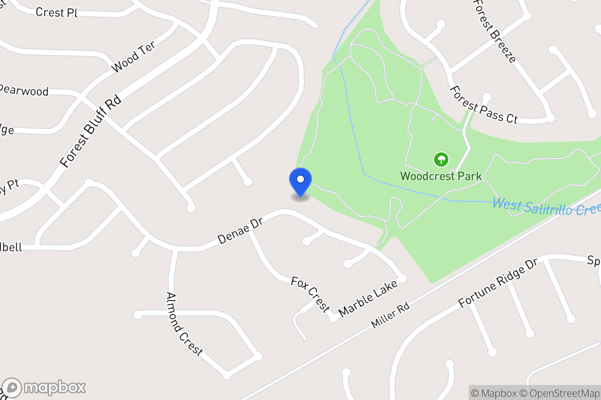 Map of 11010  Denae Dr