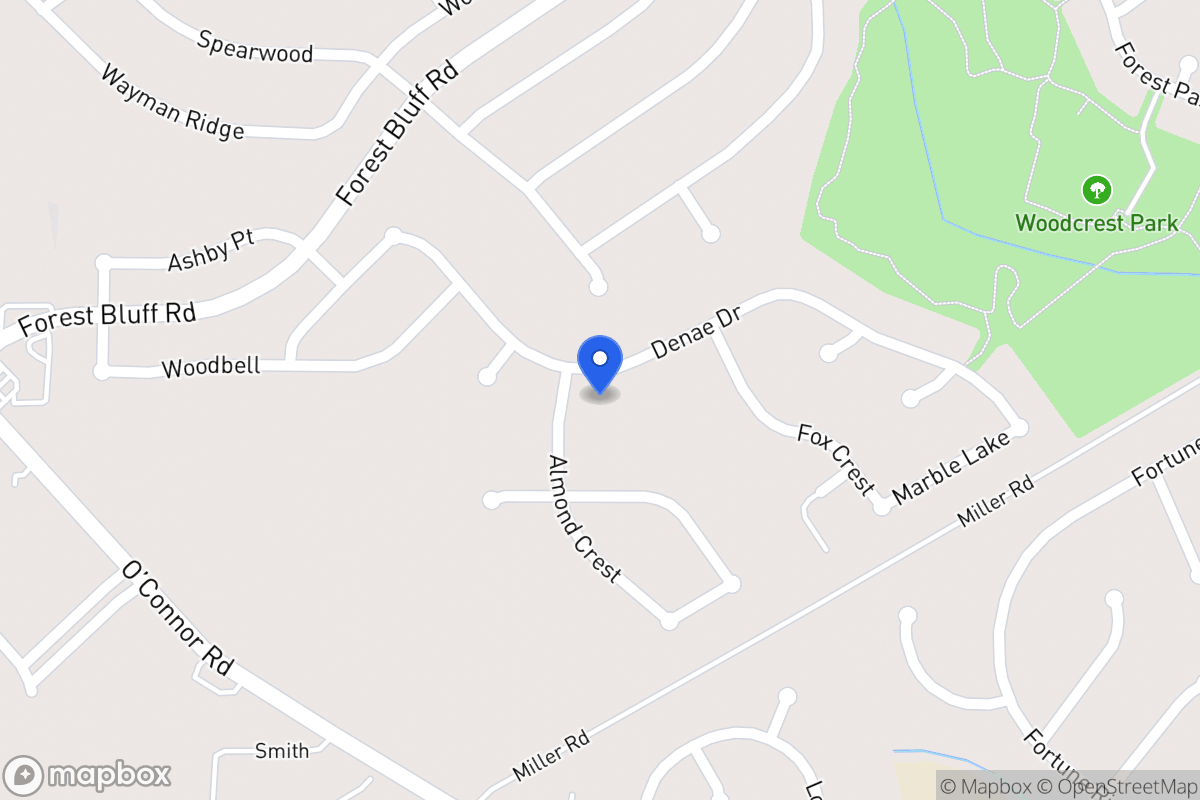 Map of 11115  Denae Dr