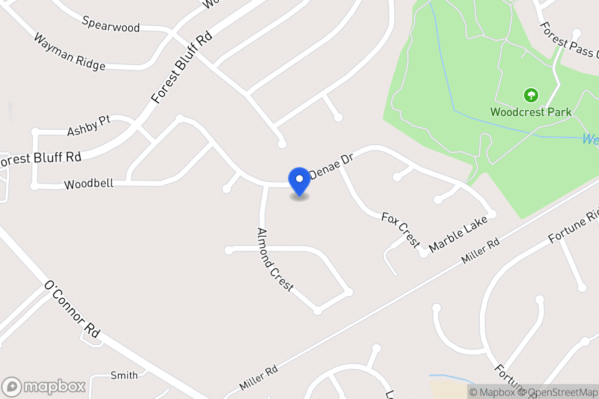 Map of 11111  Denae Dr