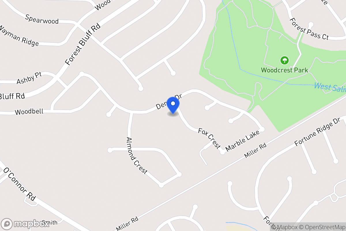 Map of 10919  Fox Crst