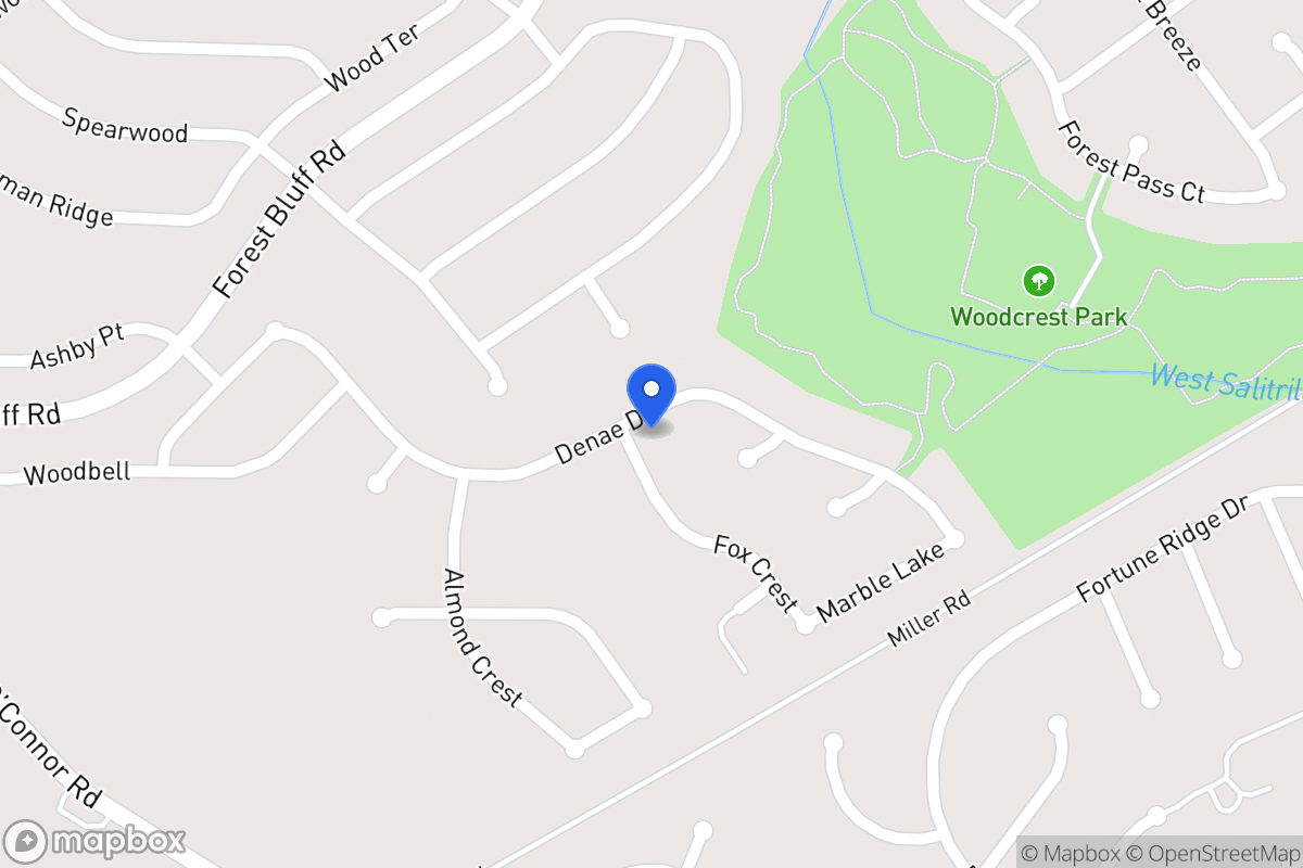 Map of 10922  Fox Crst