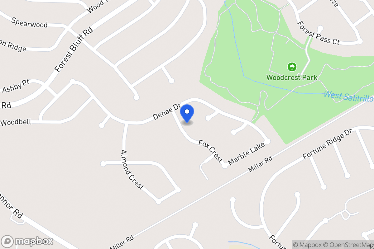 Map of 10916  Fox Crst