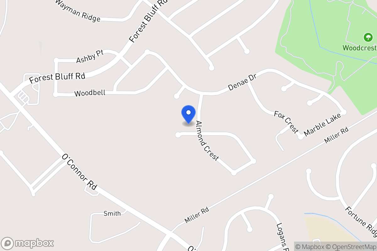 Map of 11002  Almond Wood