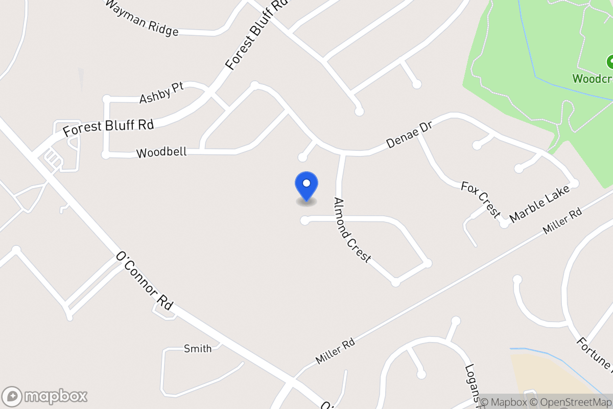 Map of 11006  Almond Wood