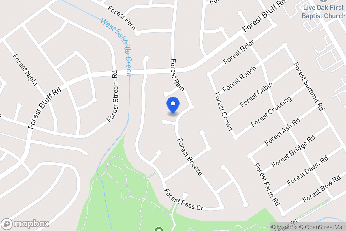 Map of 7707  Forest Magic Ct