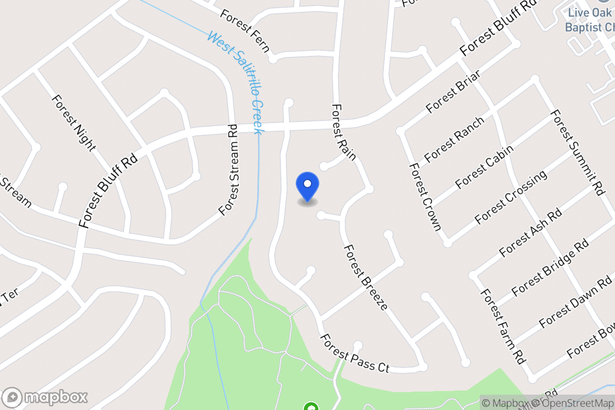 Map of 7701  Forest Magic Ct