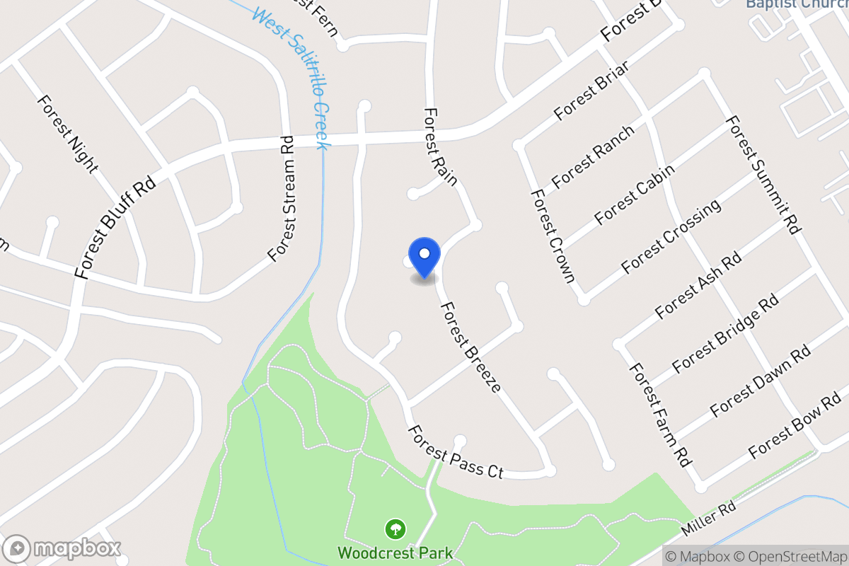 Map of 7706  Forest Magic Ct
