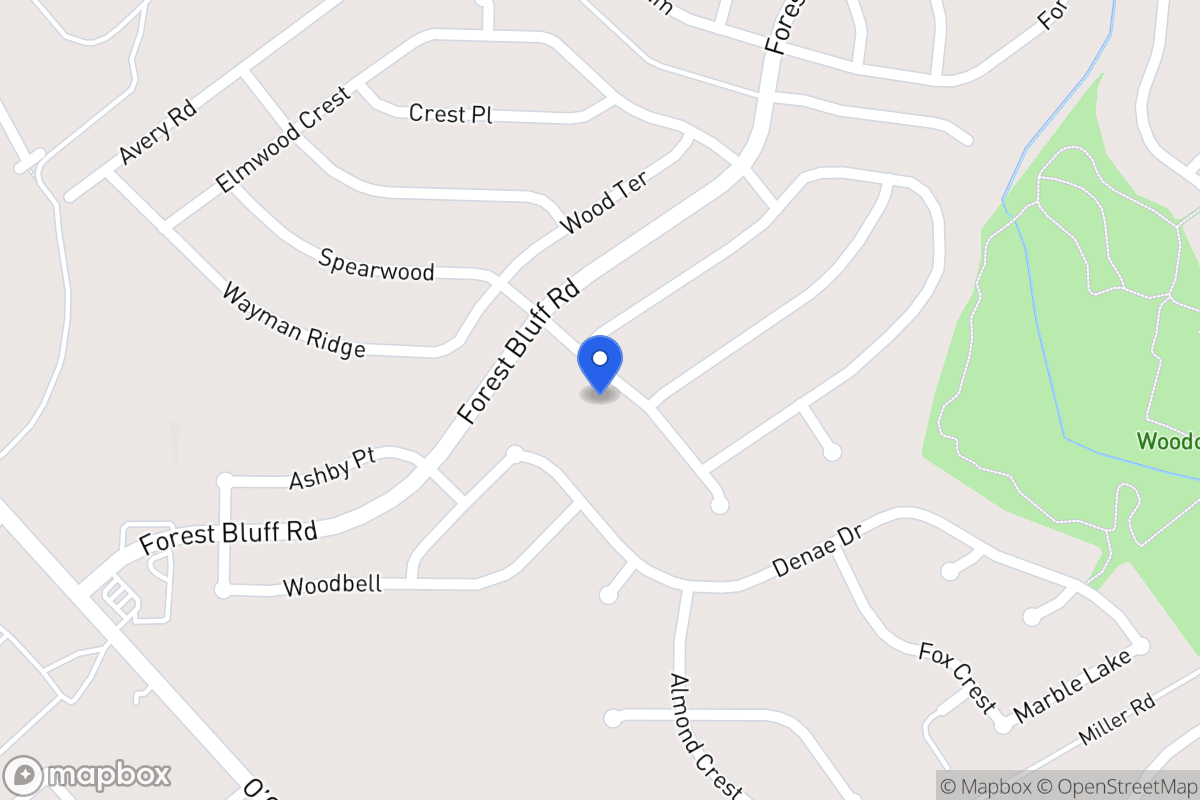 Map of 11213  Lowder Lane