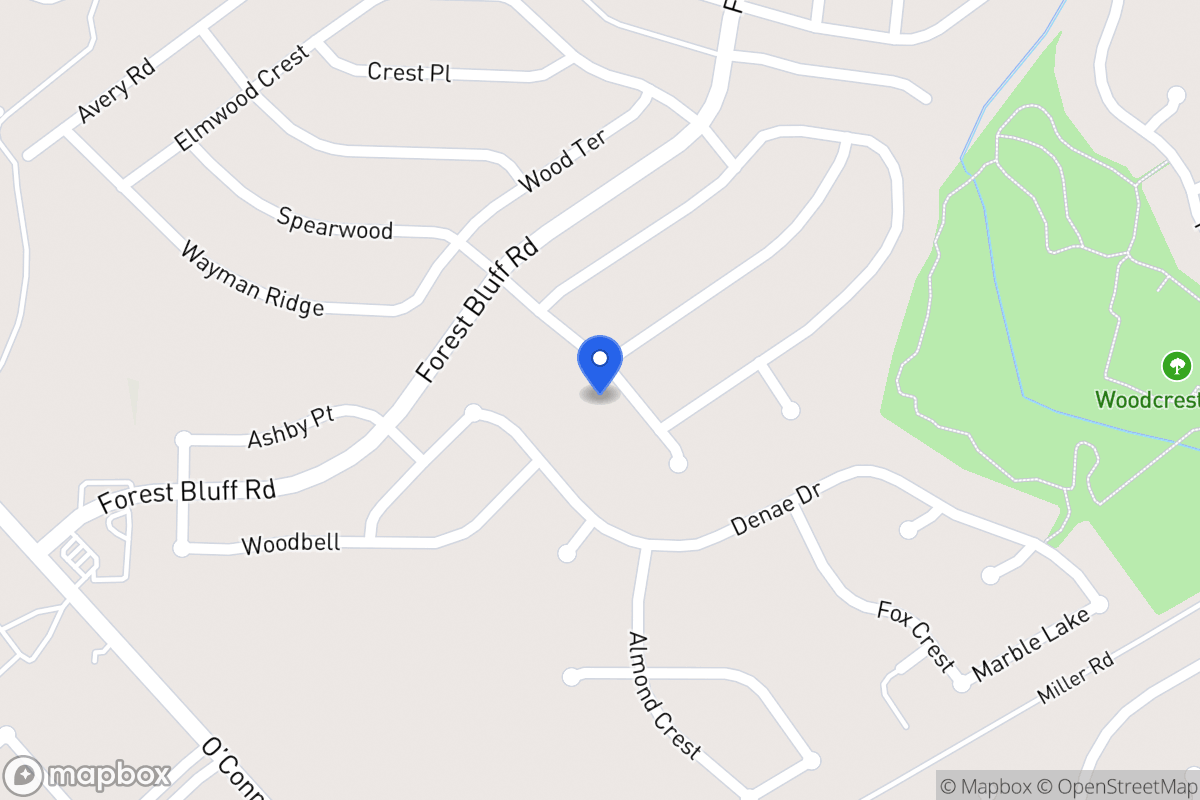 Map of 11123  Lowder Lane