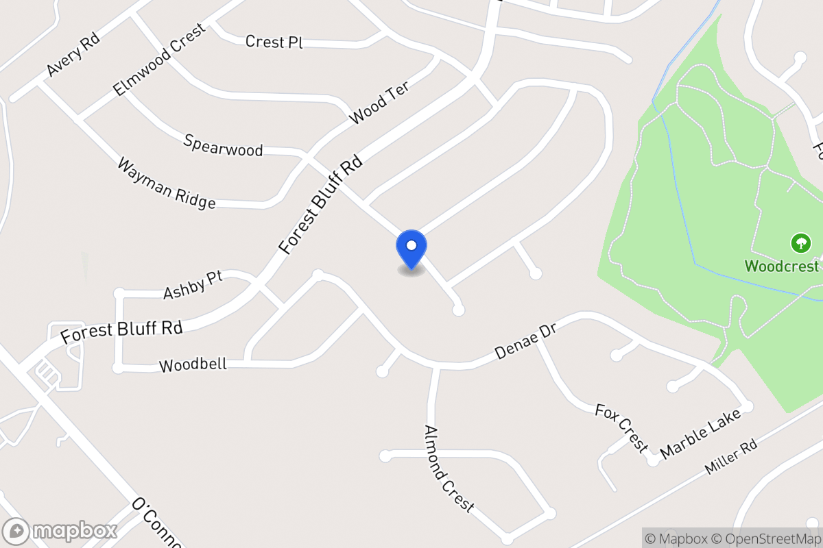 Map of 11119  Lowder Lane