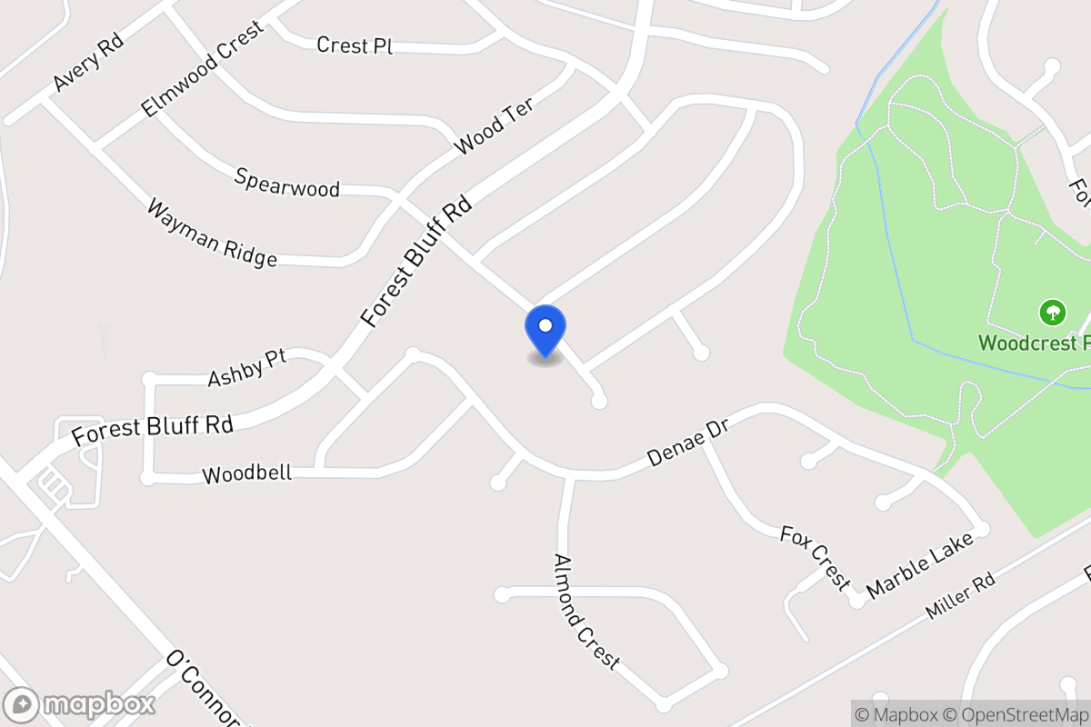 Map of 11115  Lowder Lane