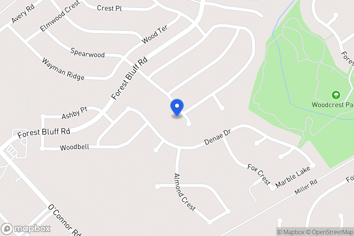Map of 11107  Lowder Lane