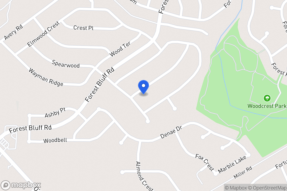 Map of 7010  Hayes Horizon