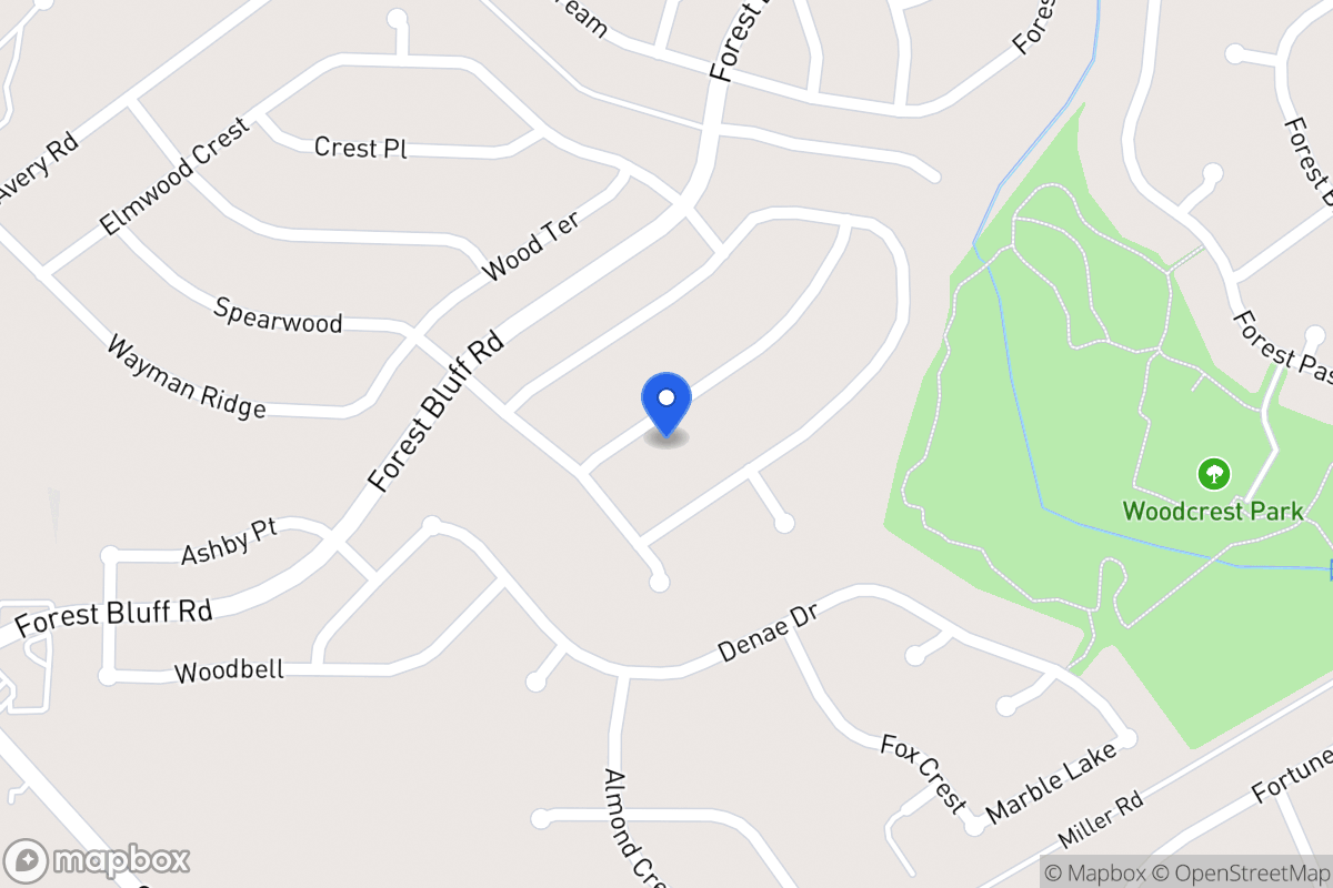 Map of 7018  Hayes Horizon