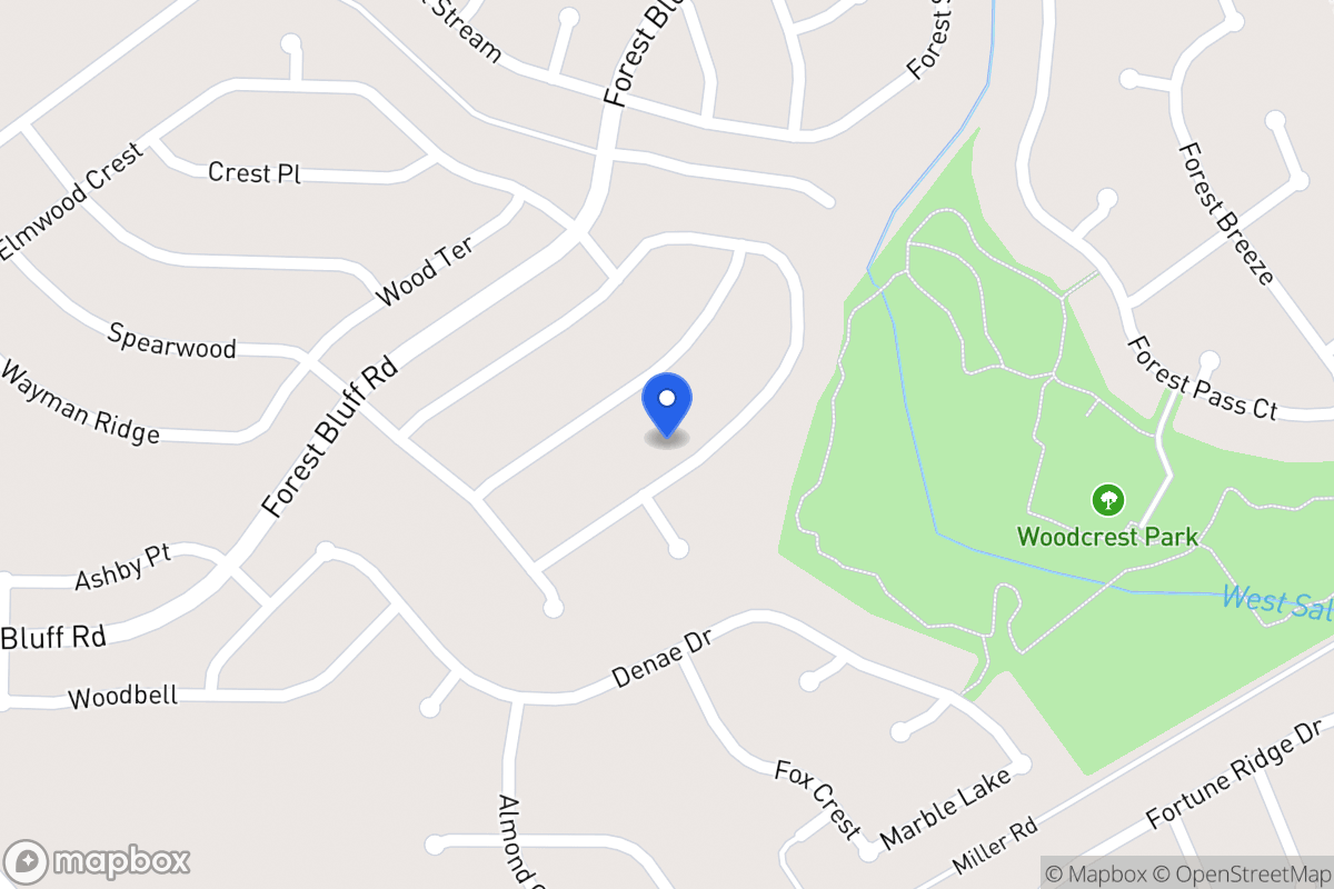 Map of 7117  Walkers Loop