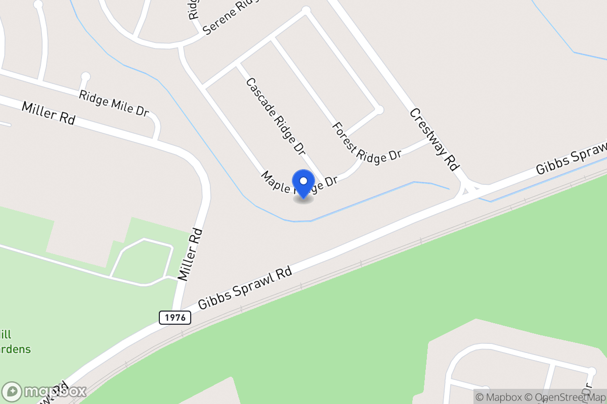 Map of 8409  Maple Ridge Dr