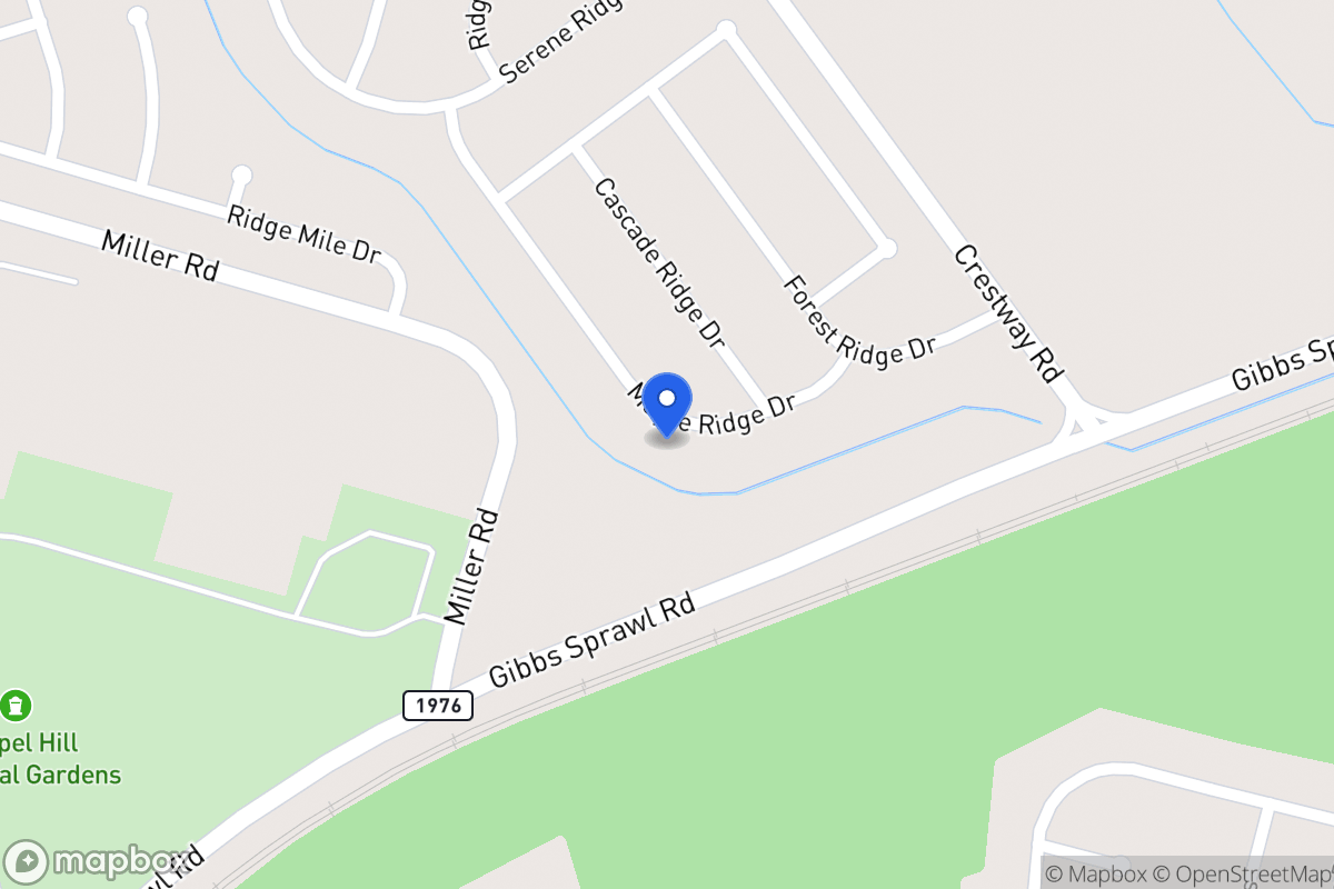 Map of 8415  Maple Ridge Dr