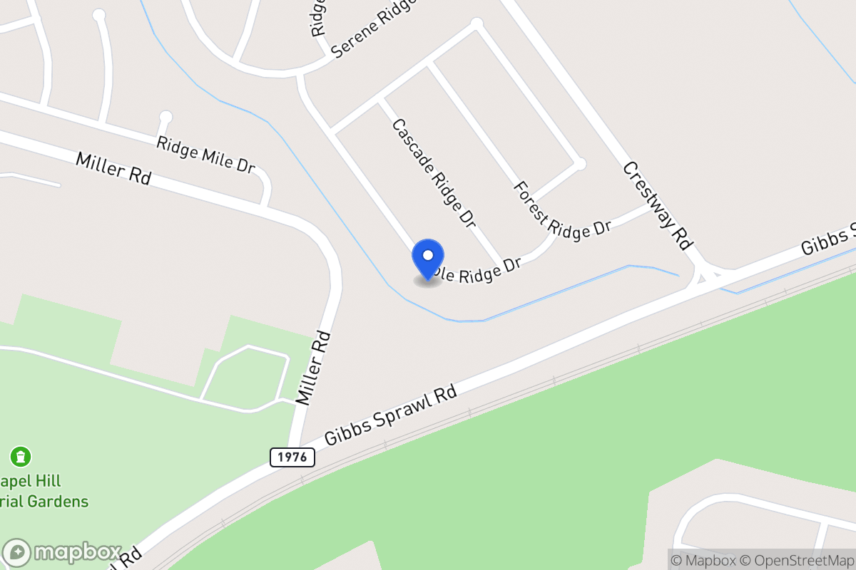 Map of 8417  Maple Ridge Dr
