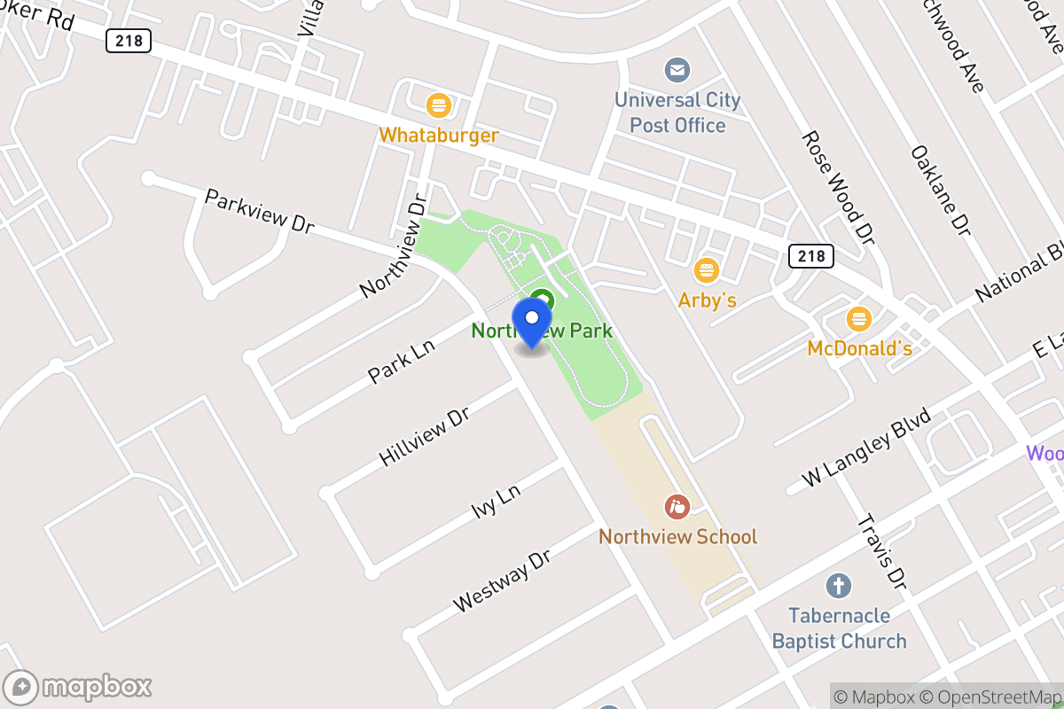 Map of 314  Parkview Dr