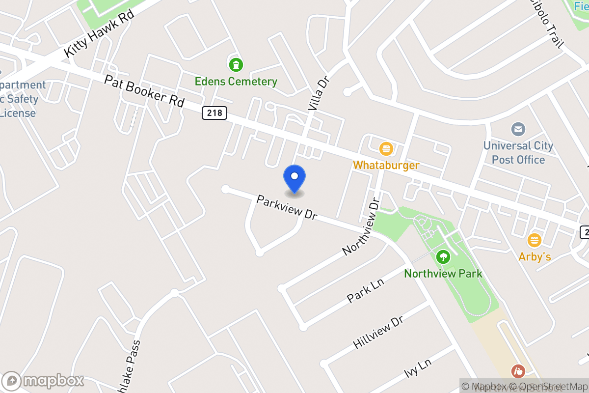 Map of 138  Parkview Dr