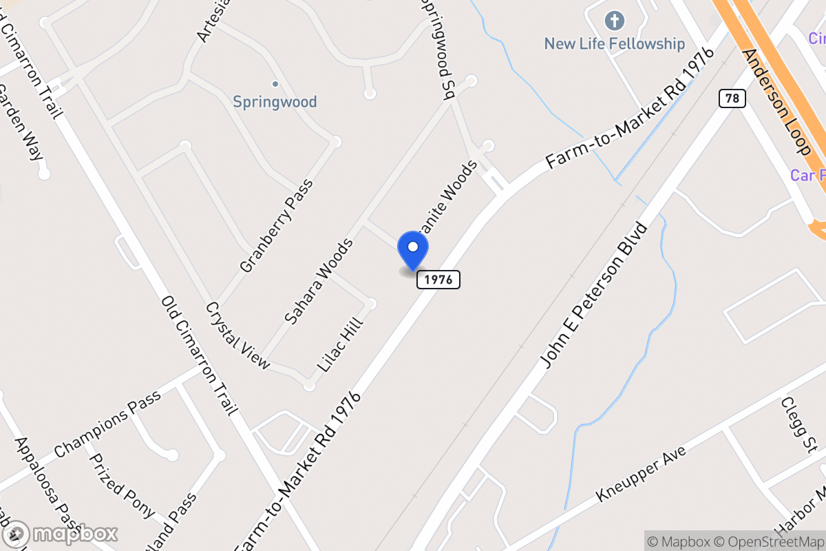 Map of 9102  Granite Woods