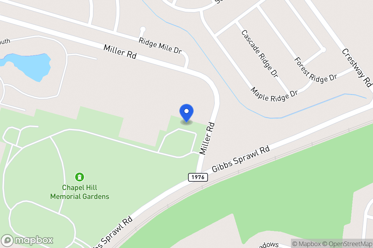 Map of Miller Rd