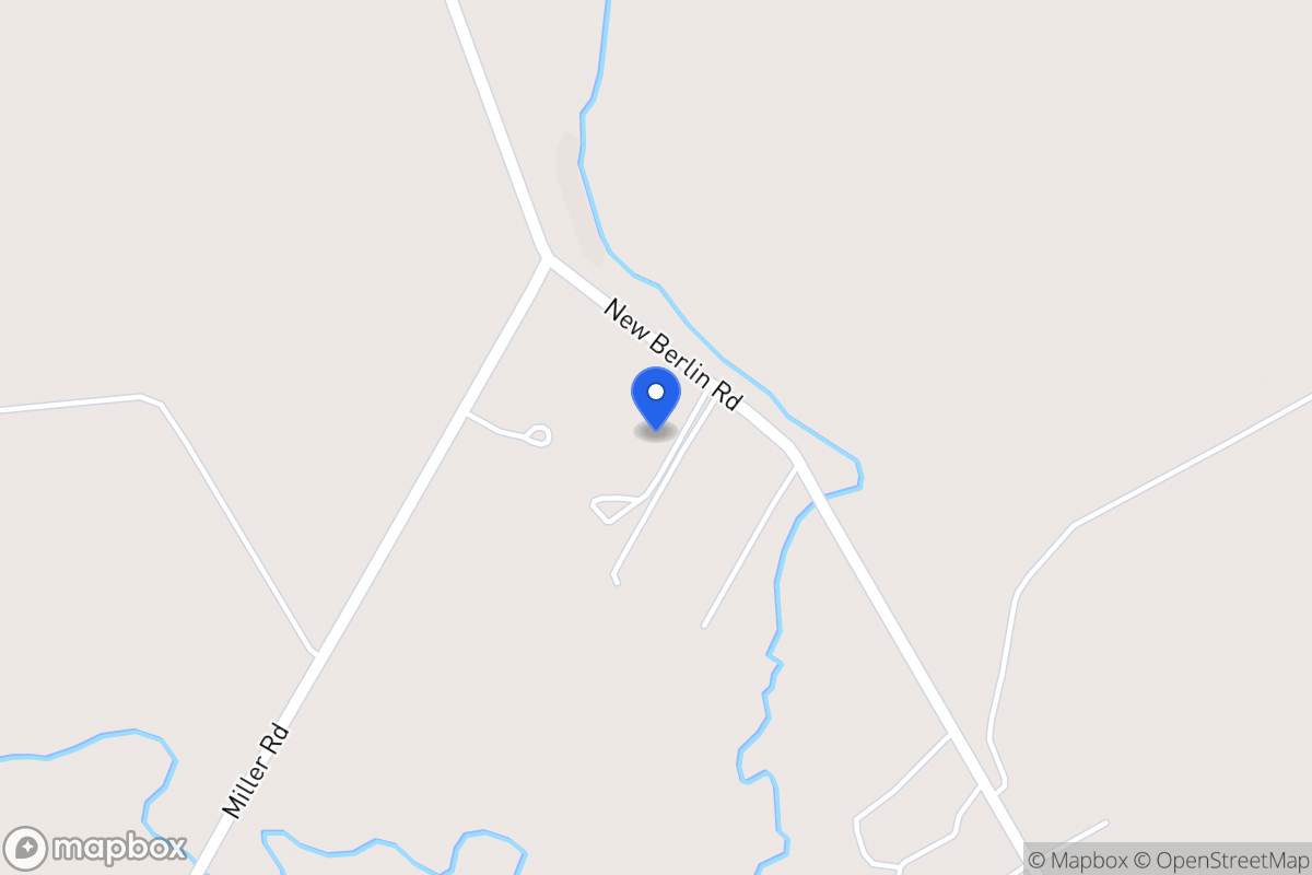 Map of 14894  New Berlin Rd