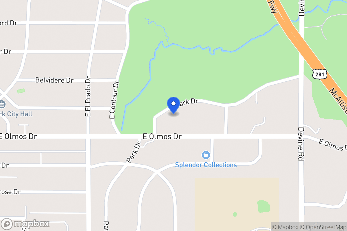 Map of 314  Park Dr