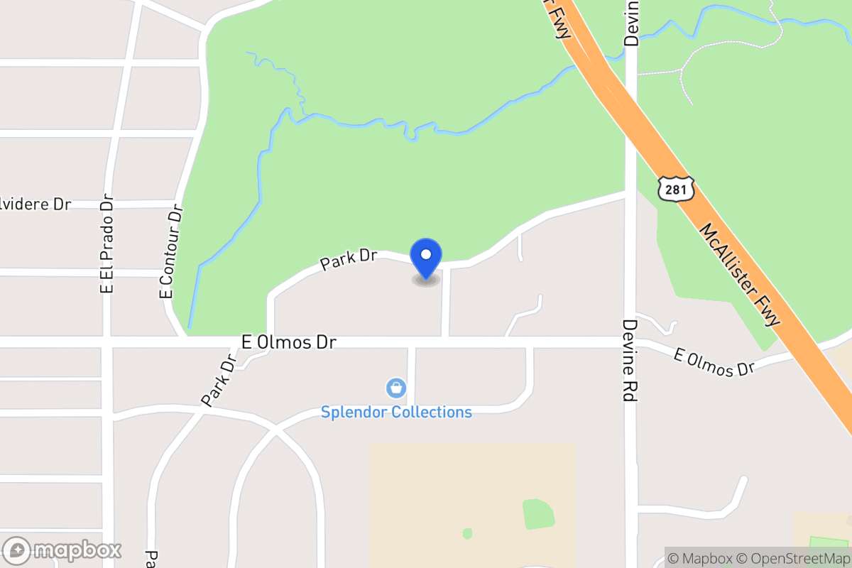 Map of 344  Park Dr