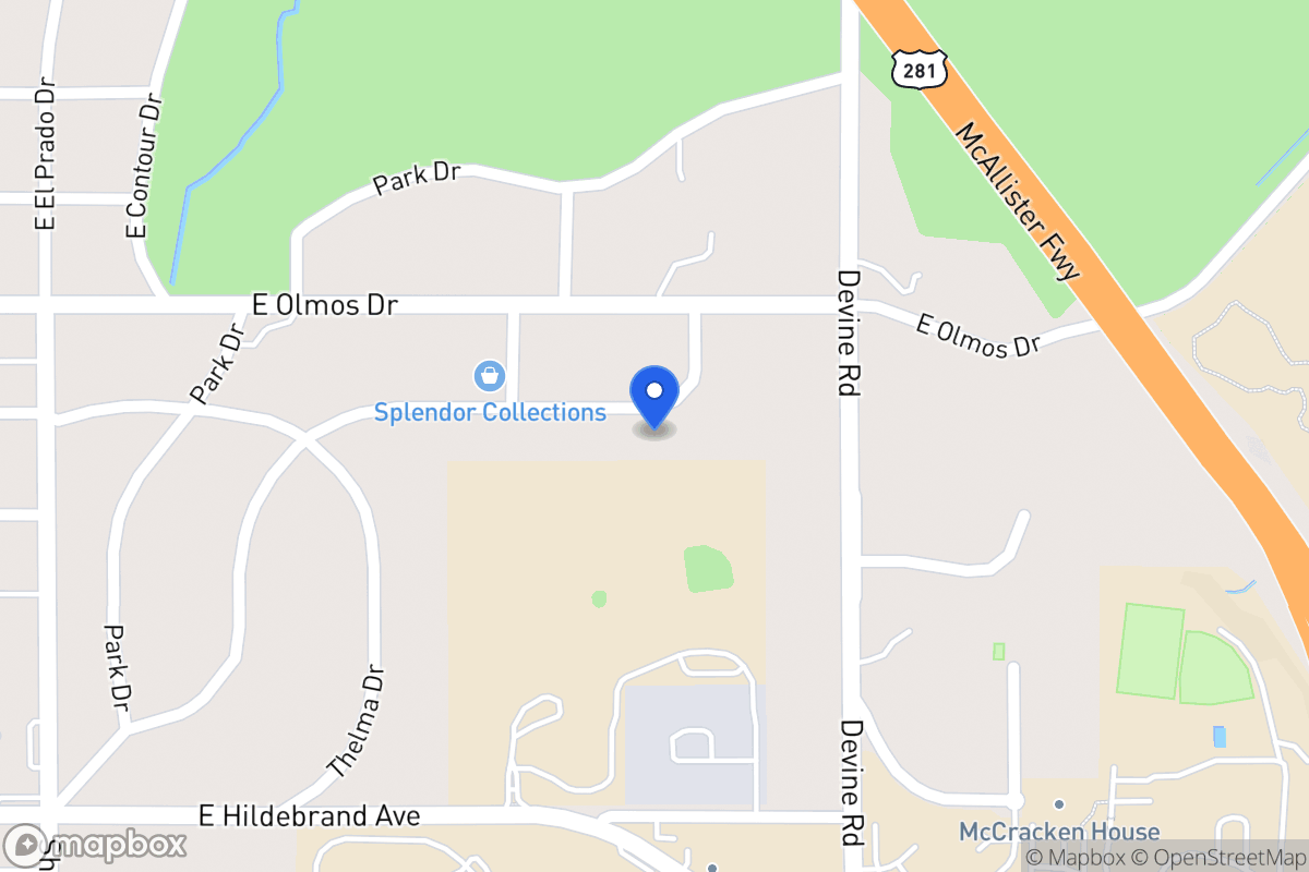 Map of 324  Park Hill Dr