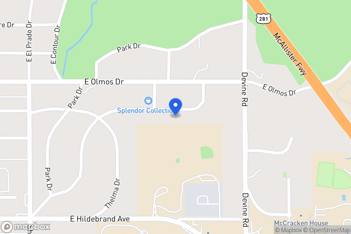 Map of 312  Park Hill Dr