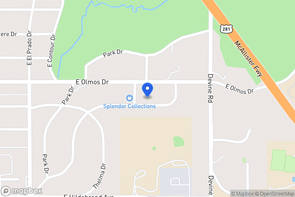 Map of 309  Park Hill Dr