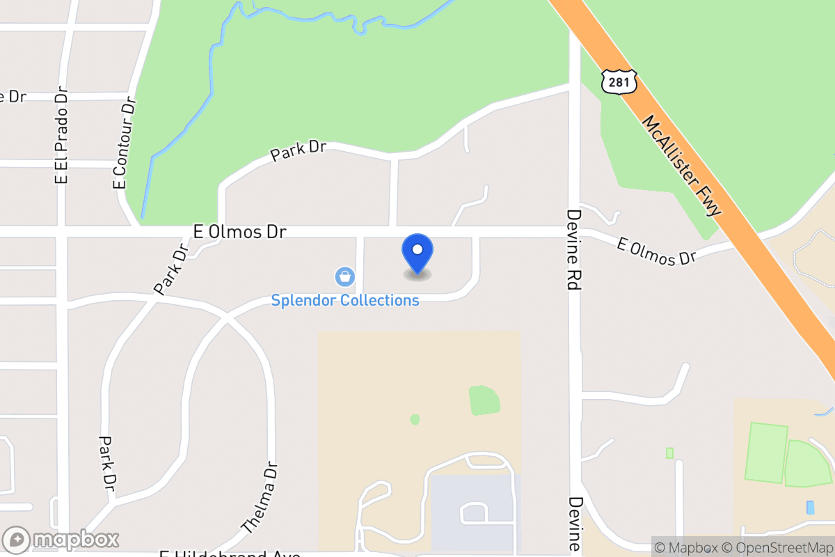 Map of 315  Park Hill Dr