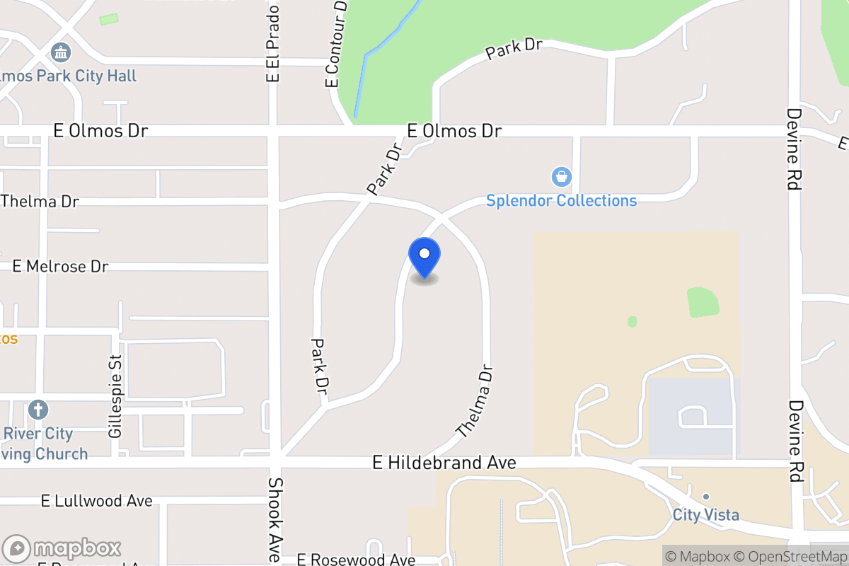 Map of 150  Park Hill Dr