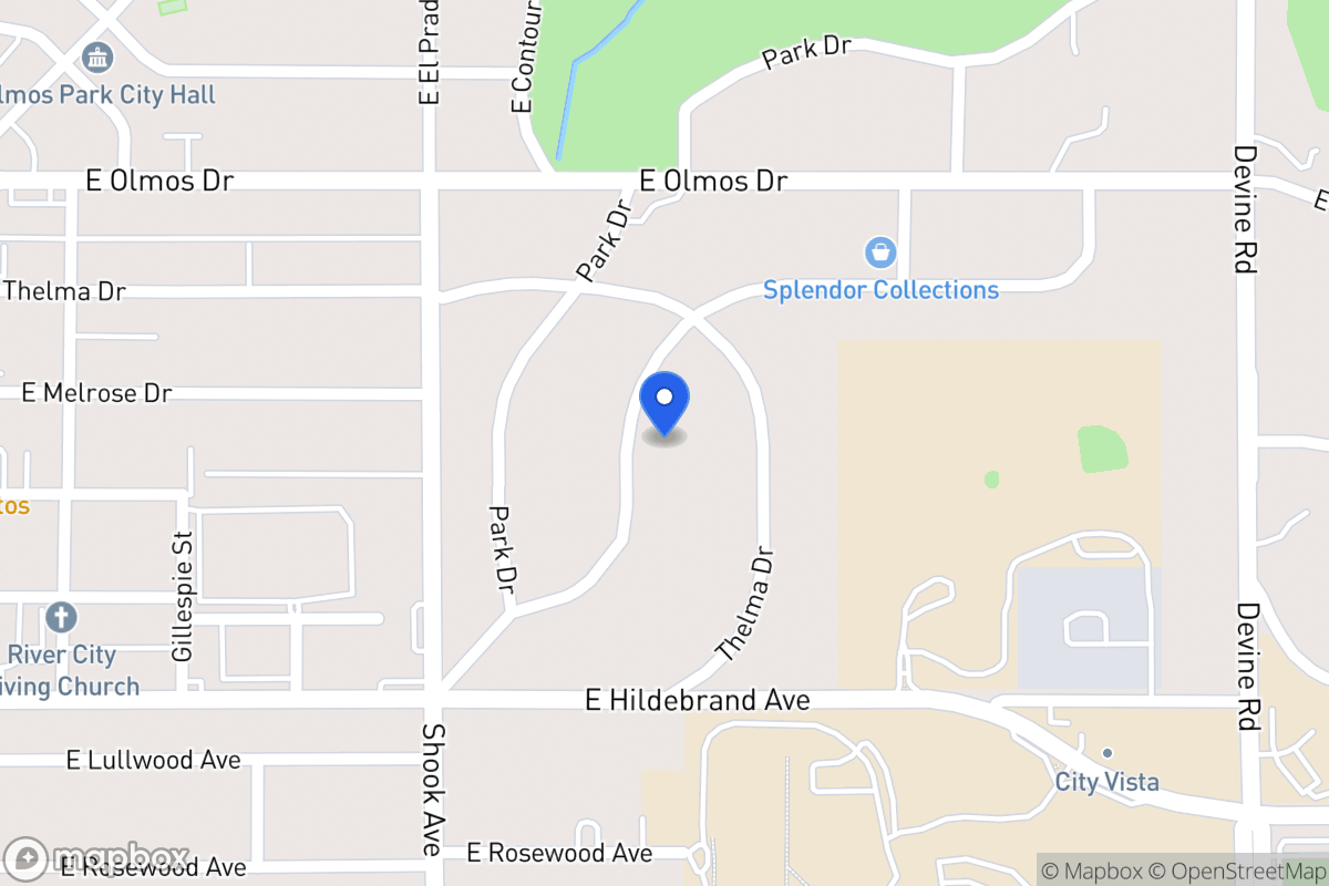 Map of 144  Park Hill Dr