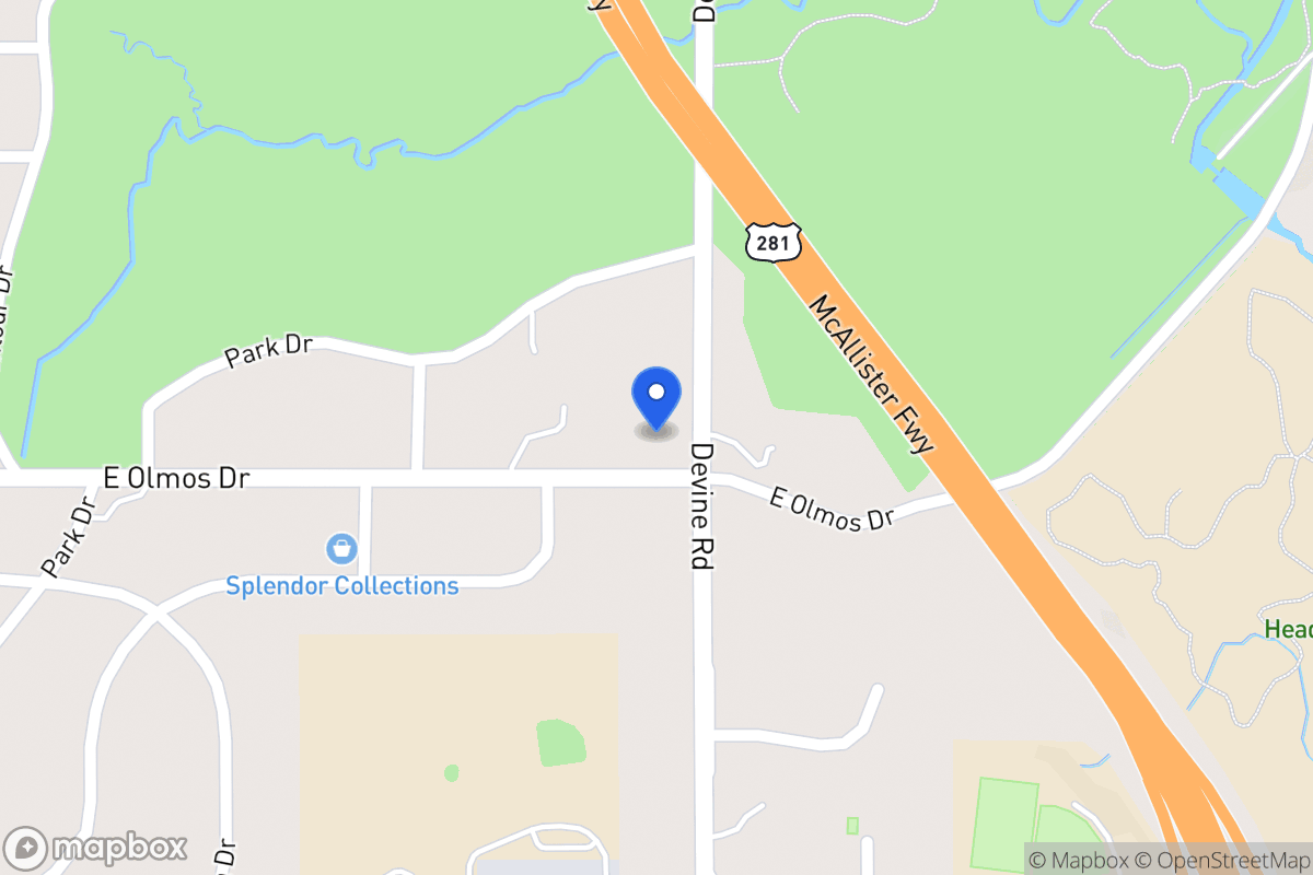 Map of 777 E Olmos Dr