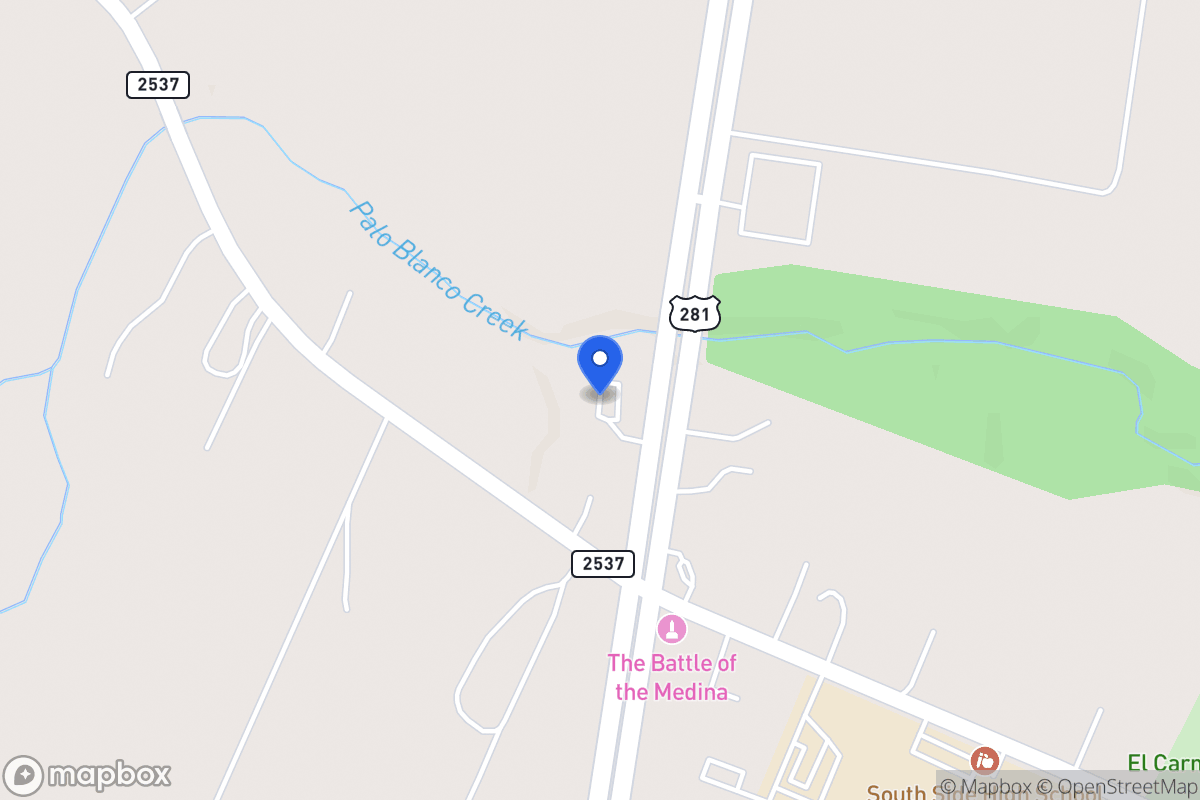 Map of 18053  Us Highway 281 S