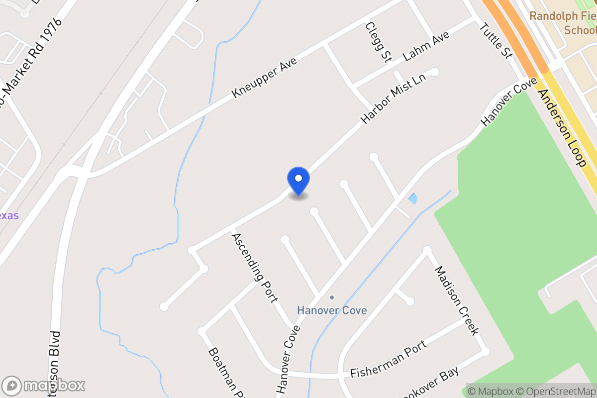 Map of 9734  Harbor Mist Lane