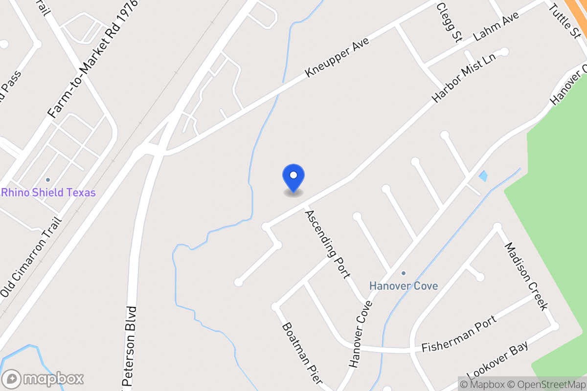 Map of 9615  Harbor Mist Lane