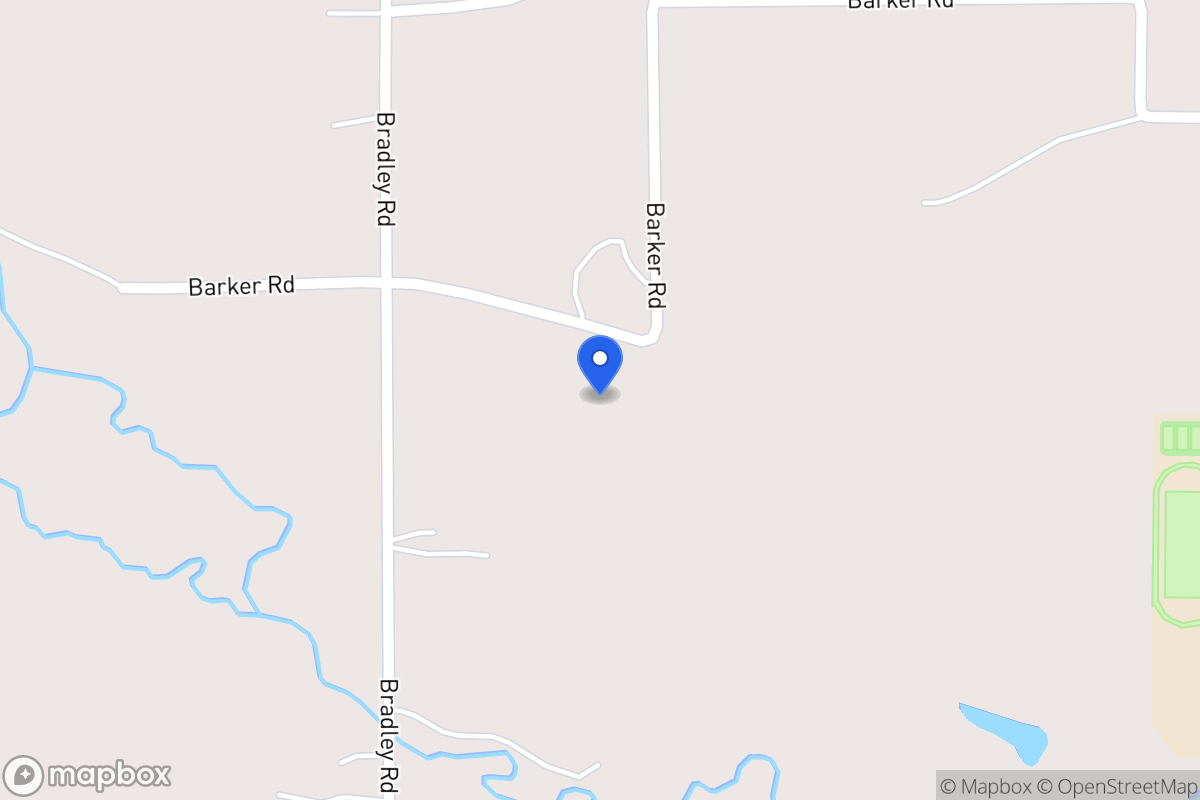 Map of 12184  Barker Rd