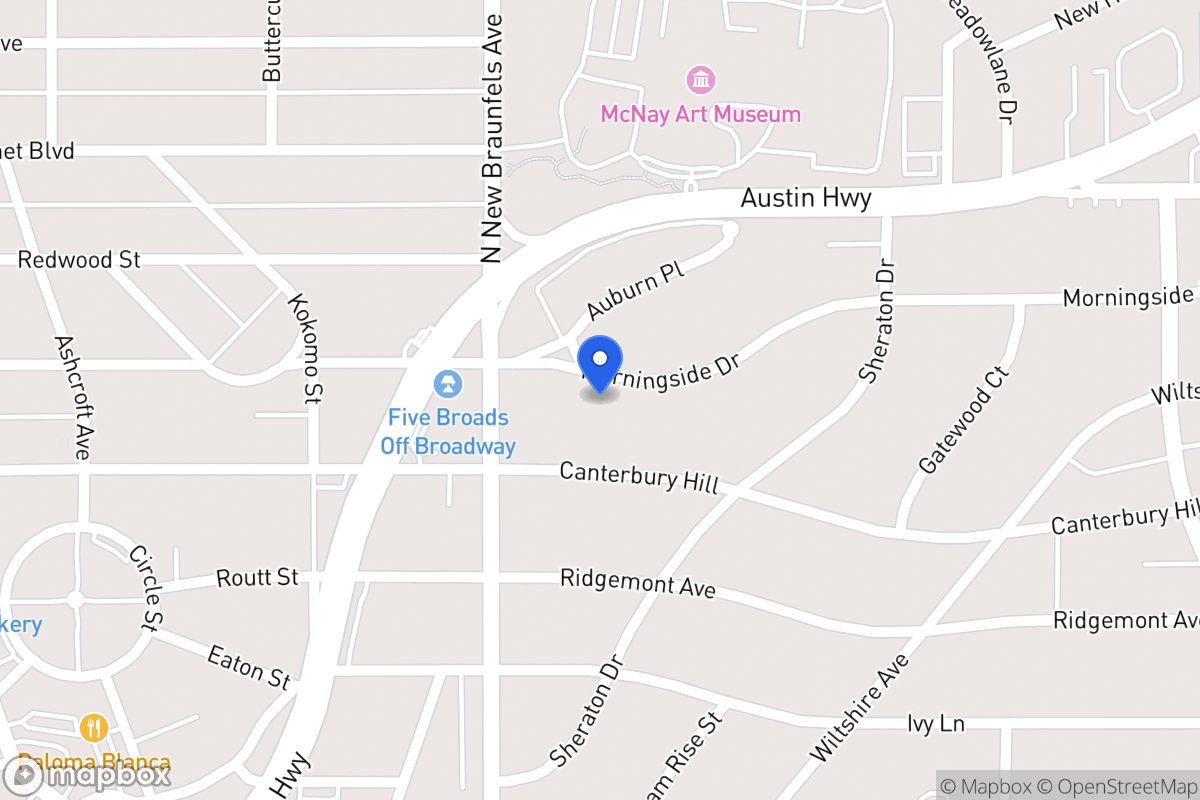 Map of 116  Morningside Dr