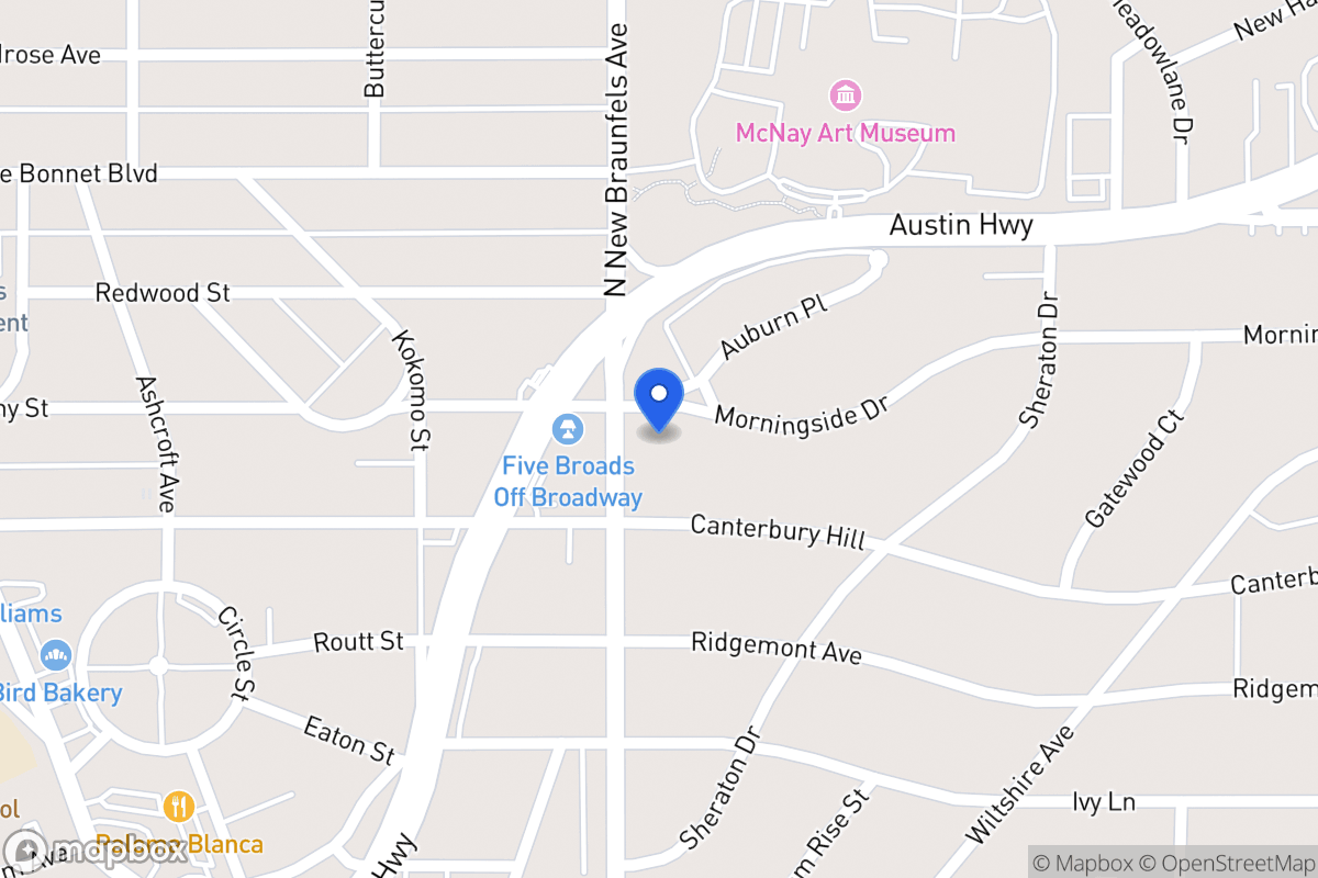 Map of 106  Morningside Dr