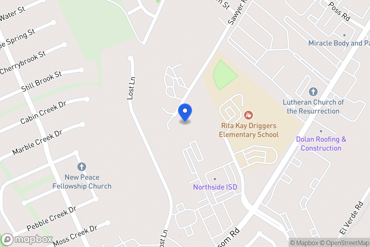 Map of 6100  Sawyer Rd