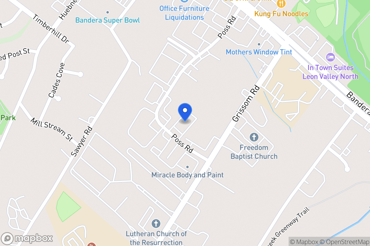 Map of 6730  Poss Rd